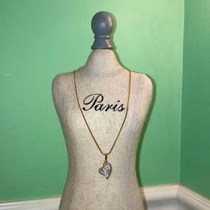 Heart design necklace